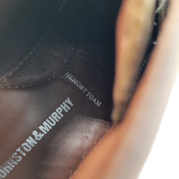 Johnston Muphy Copeland Chukka Leather Ankle Boots 11.5 M Brown - Picture 7 of 16